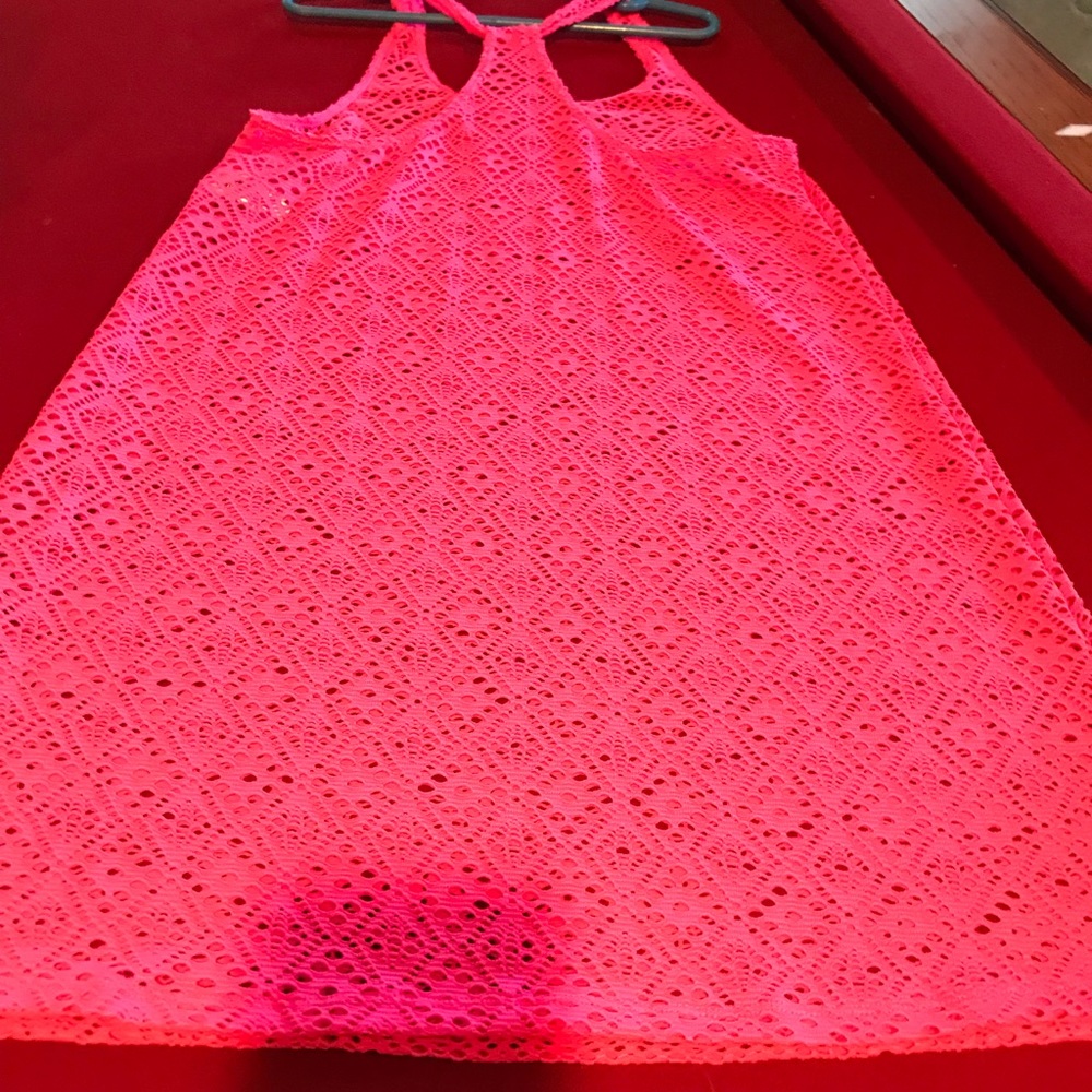 HOT PINK MINI DRESS